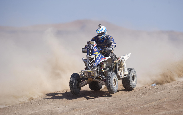 FOTO: Daniel Schroder en la 9º etapa del Dakar 2012