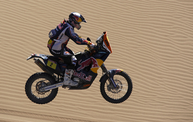 FOTO: Nani Roma en la 10º etapa del Dakar 2012