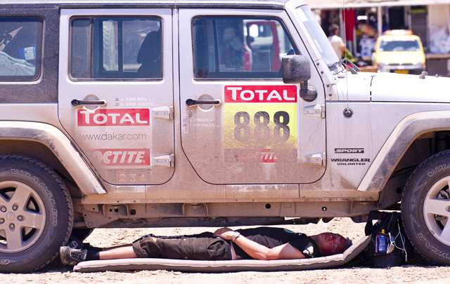 FOTO: Marc Coma en la 10º etapa del Dakar 2012