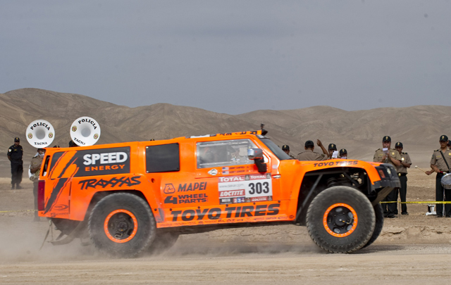 FOTO: El público en la llegada a Perú del Dakar 2012