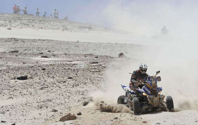 FOTO: Alejandro Patronelli en la etapa 11º del Dakar 2012