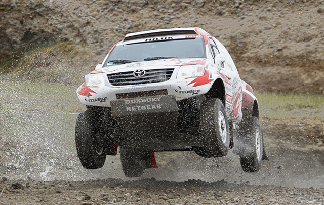 FOTO: Diego Demelchori en la etapa 11º del Dakar 2012