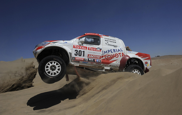 FOTO: Nani Roma en la duodécima etapa del Dakar 2012