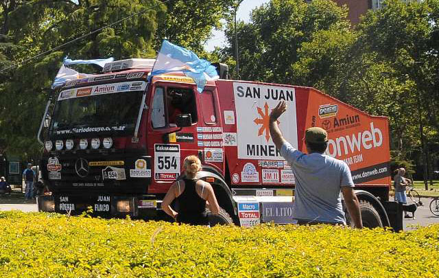 AUDIO: Todo listo para el arranque del Daka. (Marcelo Cammisa)