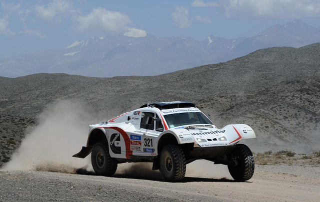 FOTO: Sunderland en la tercera etapa del Dakar 2014