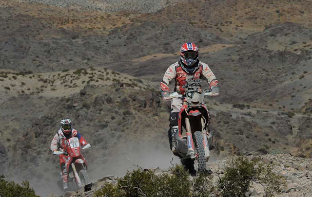 FOTO: Guell de la cuarta etapa del Dakar 2014