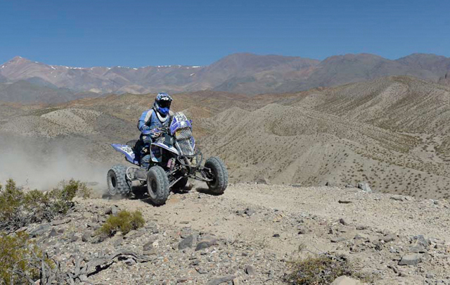 FOTO: Sanz de la cuarta etapa del Dakar 2014