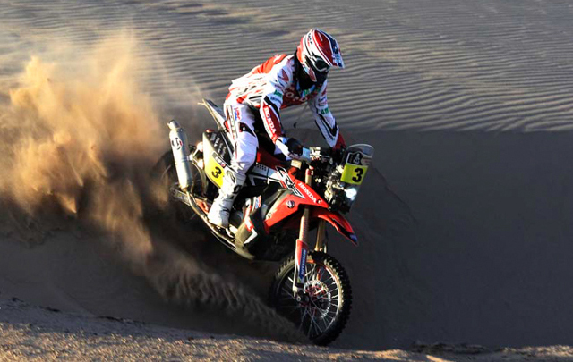 FOTO: Coma en la quinta etapa del Dakar 2014