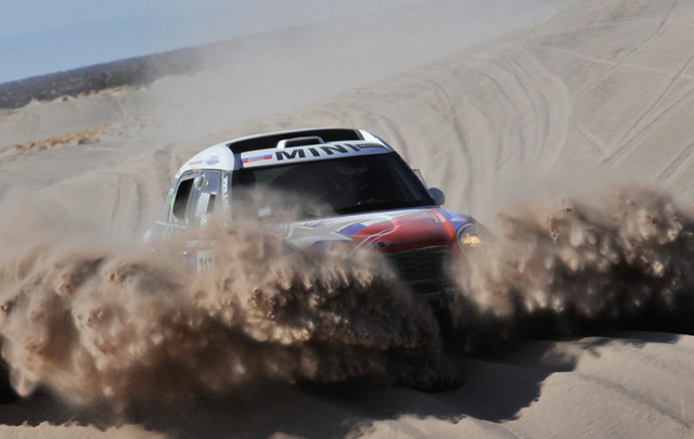 FOTO: Gordon Coma en la quinta etapa del Dakar 2014