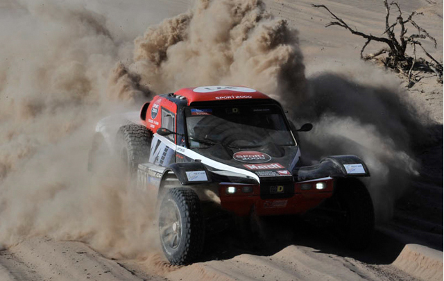 FOTO: Álvarez en la quinta etapa del Dakar 2014