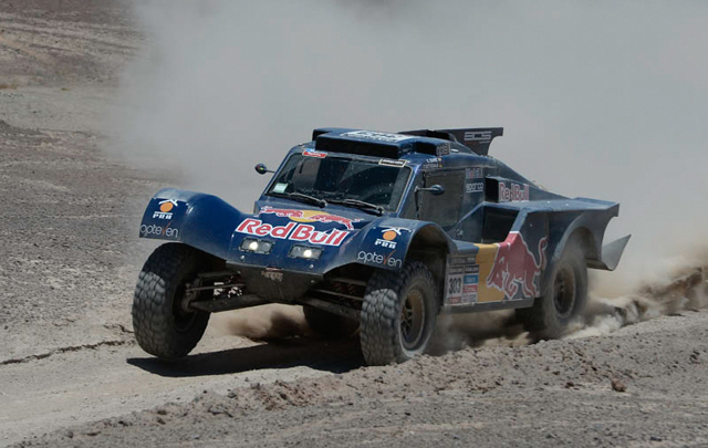 FOTO: Sainz en la octava etepa del Dakar 2014 