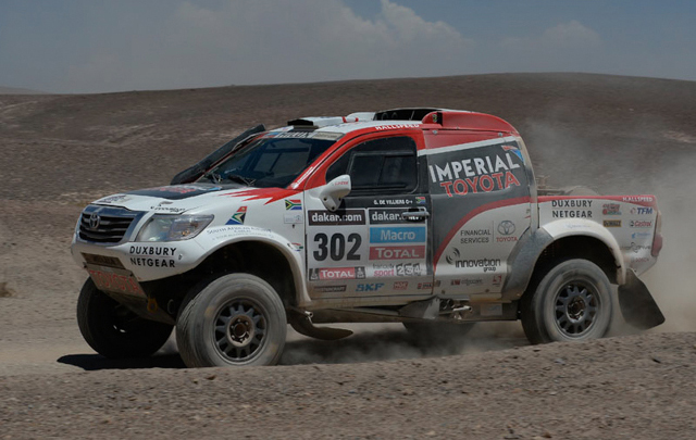 FOTO: Chicherit en la octava etepa del Dakar 2014 