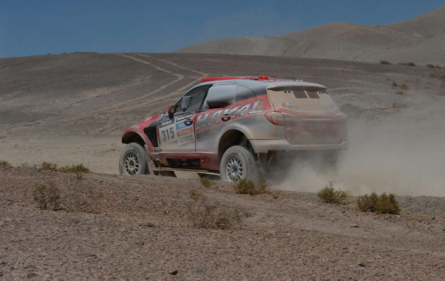 FOTO: Lachaume en la octava etepa del Dakar 2014 