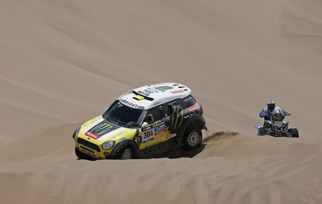 FOTO: Coma de la novena etapa del Dakar 2014