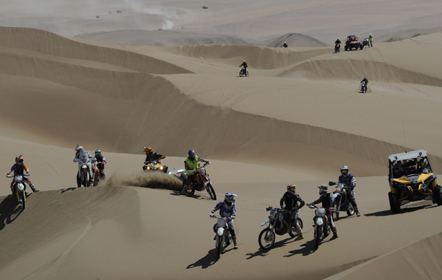 FOTO: Husseini de la novena etapa del Dakar 2014