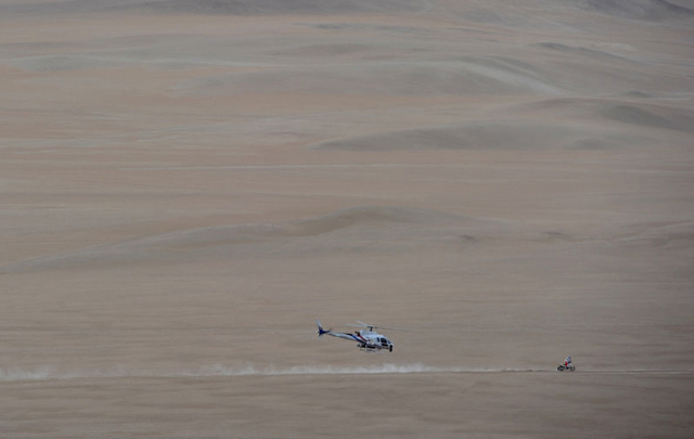 FOTO: Dunas en la décima etapa del Dakar 2014