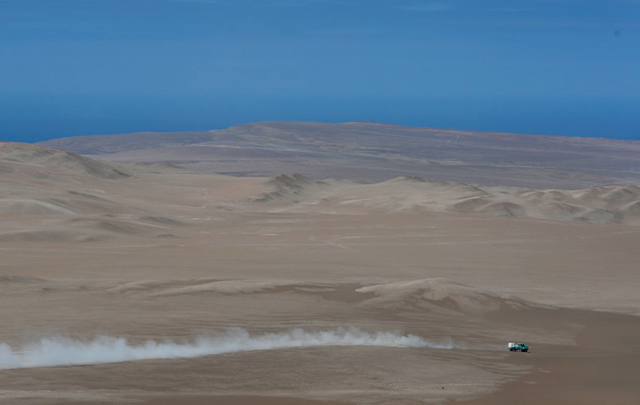 FOTO: Dunas en la décima etapa del Dakar 2014