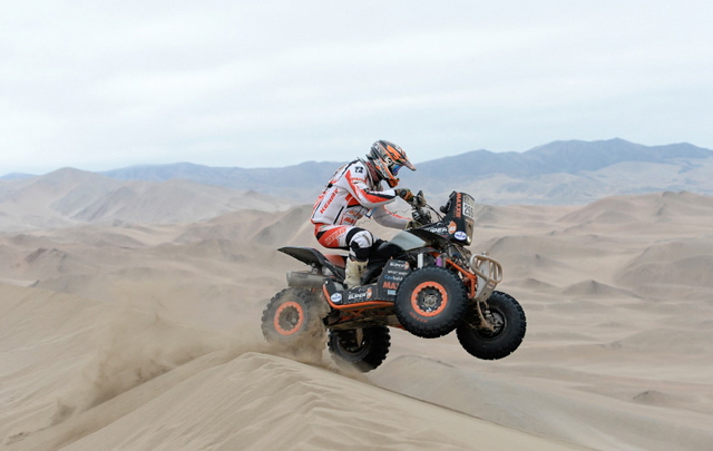 FOTO: Dunas en la décima etapa del Dakar 2014