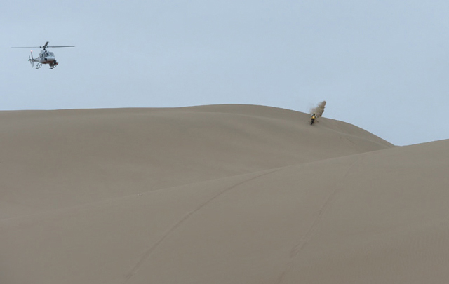 FOTO: Helder Rodrigues en la décima etapa del Dakar 2014