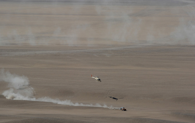 FOTO: Thomasse en la décima etapa del Dakar 2014