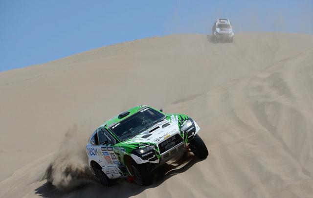 FOTO: Vasilyev en la décima etapa del Dakar 2014