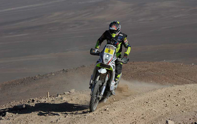 FOTO: Chabot en la undécima etapa del Dakar 2014