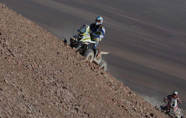 FOTO: Heler Rodrigues en la undécima etapa del Dakar 2014