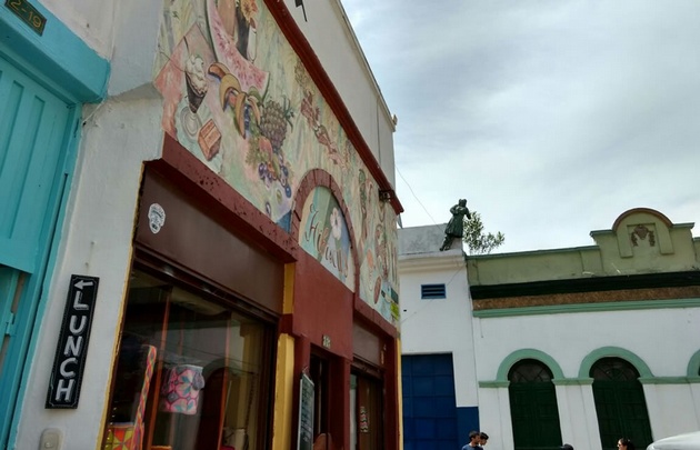 FOTO: Barrio La Candelaria, en el centro antiguo de Bogotá.