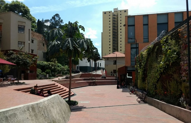 FOTO: Barrio La Candelaria, en el centro antiguo de Bogotá.