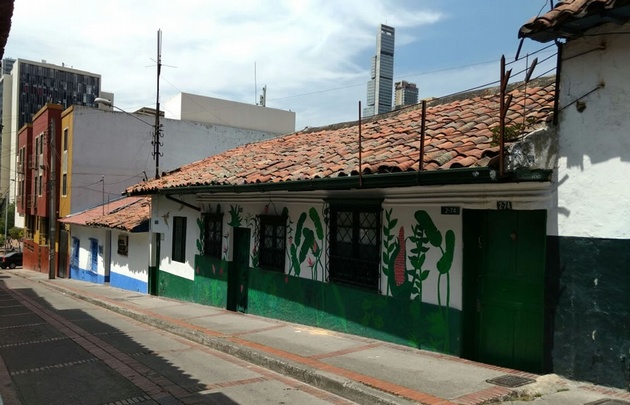 FOTO: Barrio La Candelaria, en el centro antiguo de Bogotá.