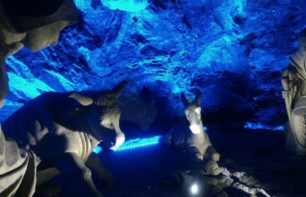 FOTO: Visitamos el interior de la Catedral de Sal de Zipaquirá.