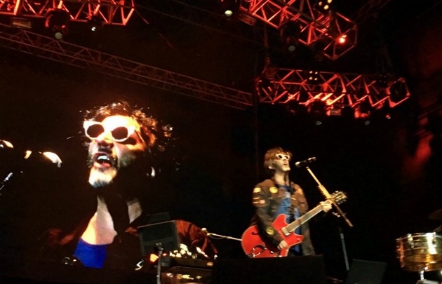 FOTO: Fito Páez en el escenario temático.