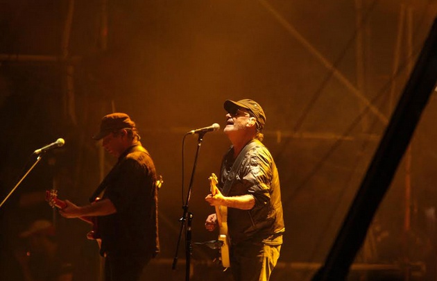 FOTO: Kapanga en la última noche del Cosquín Rock 2017