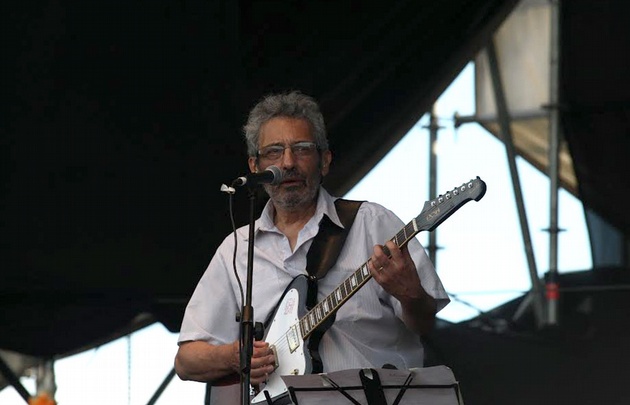 FOTO: Willy Quiroga en la última noche del Cosquín Rock 2017