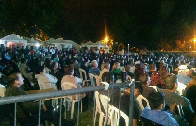 FOTO: Más de 6 mil personas en la Fiesta de la Música Cuyana. 