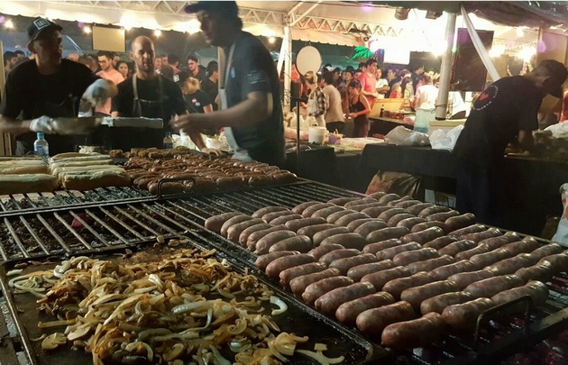 FOTO: Primer premio al "Mejor chori"