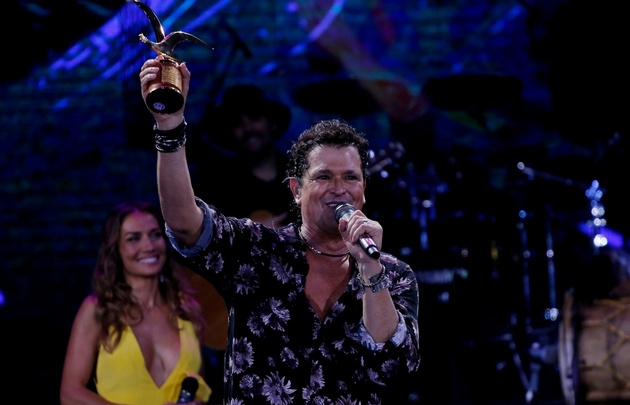 FOTO: Carlos Vives hizo bailar a todos en la Quinta Vergara (AgenciaUNO)