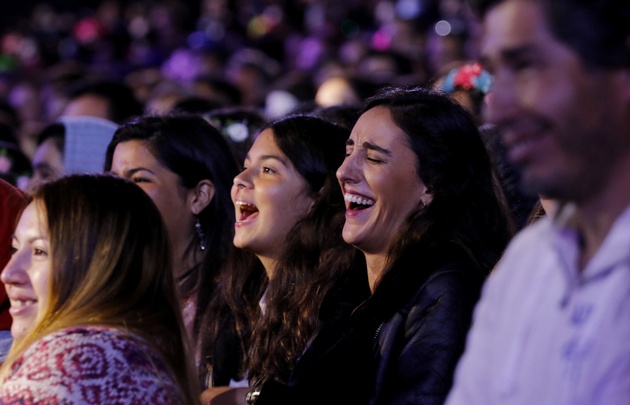 FOTO: Augusto Schuster brilló en la Quinta Vergara (Agencia UNO). 