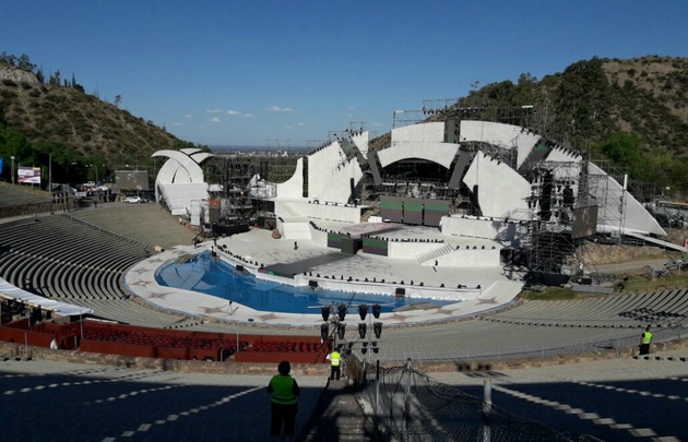 FOTO: El teatro griego lucirá colmado en la "Constelación del vino".