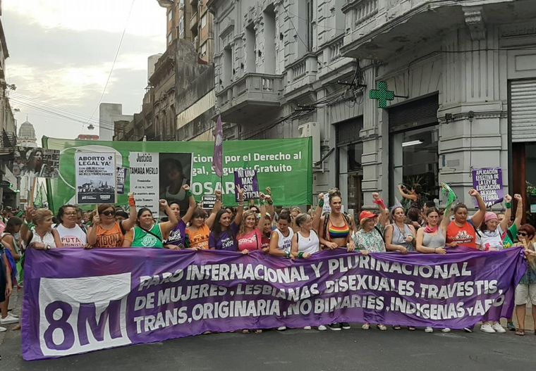 FOTO: Paro feminista en Buenos Aires