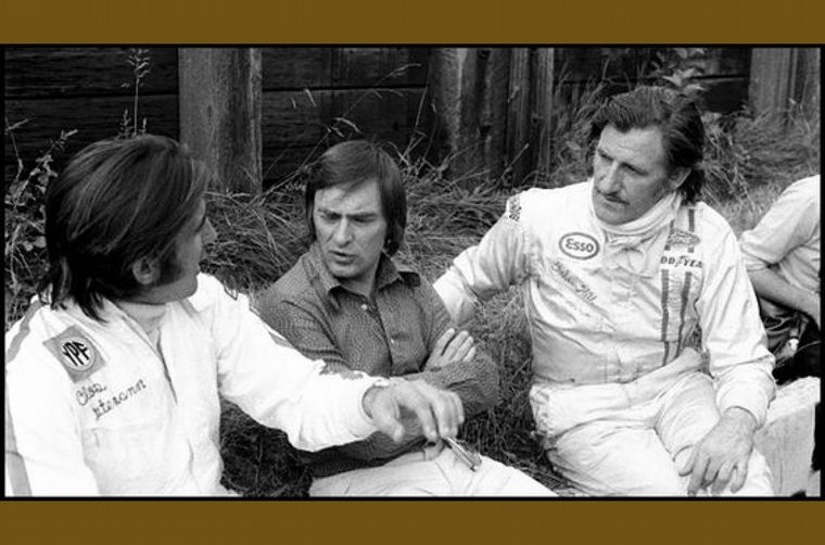 FOTO: Debutando con el Brabham BT34 en el Gran Premio de Argentina de 1972