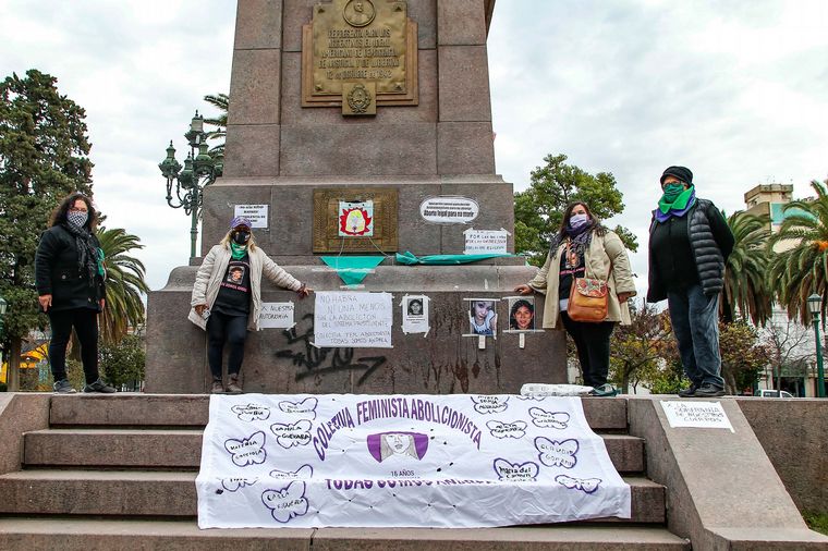 FOTO: Marcha Ni una Menos en La Pampa.