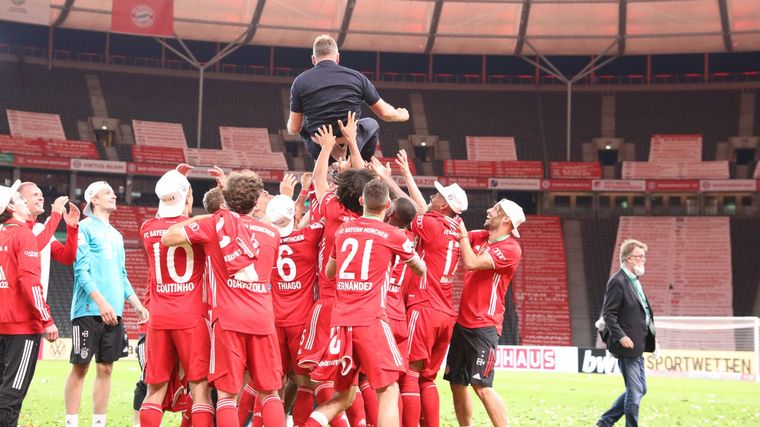 FOTO: Bayern Múnich se consagró bicampeón de la Copa de Alemania.