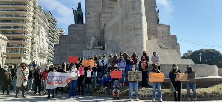 FOTO: Marcha por el femicidio de Julieta Del Pino