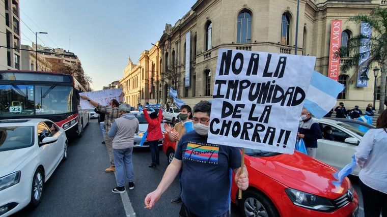 FOTO: Córdoba: marchan en rechazo al proyecto de reforma judicial