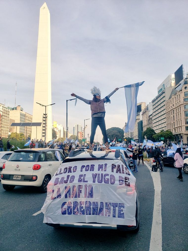 FOTO: Córdoba: marchan en rechazo al proyecto de reforma judicial