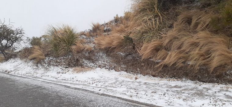 VIDEO: Nevadas en Merlo, San Luis