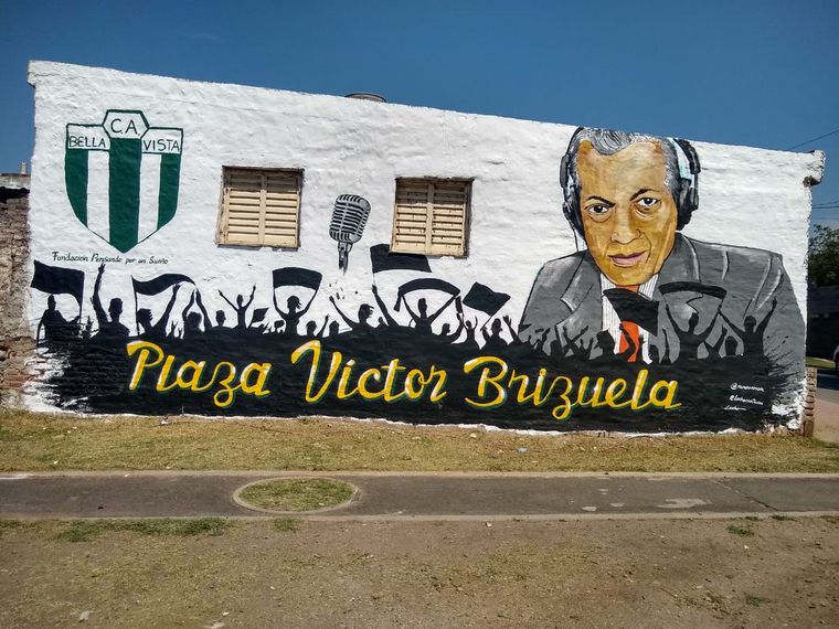 AUDIO: Así se vivió el homenaje a Víctor Brizuela con un mural en Bella Vista 