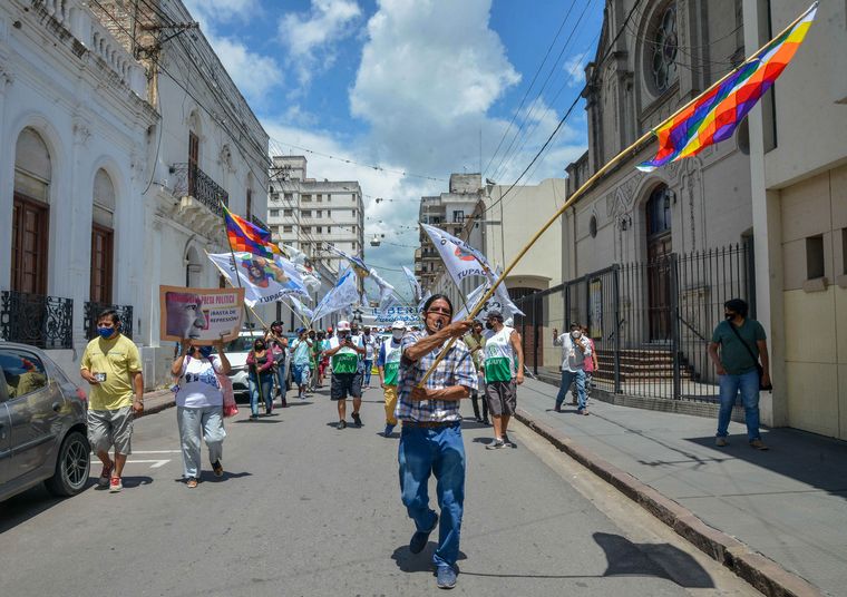 FOTO: Movilización en Jujuy y Buenos Aires para pedir por la libertad de Milagro Sala.