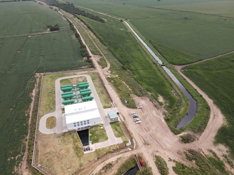 FOTO: La obra garantizará agua potable al 30% de la población cordobesa